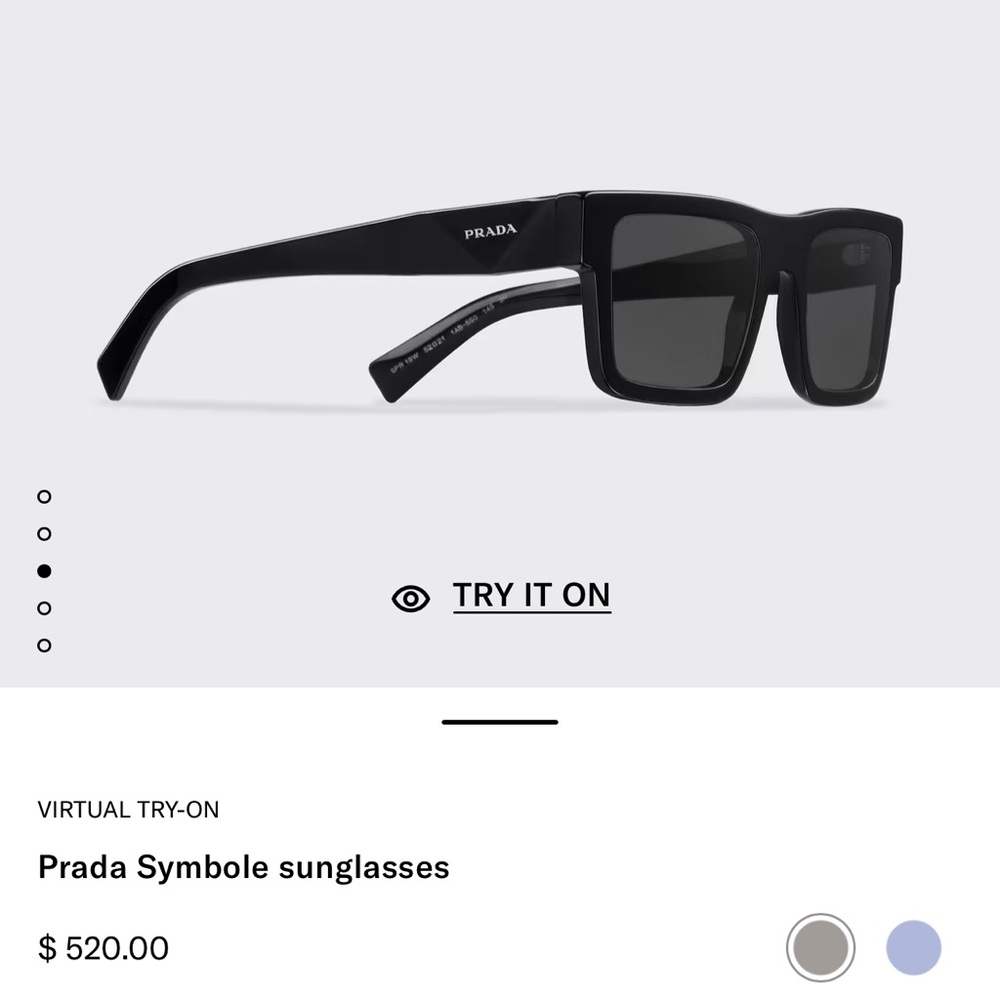 Prada Black symbole Sunglasses